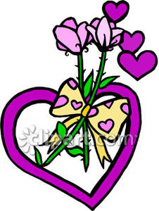 226x300 Clipart Hearts And Flowers