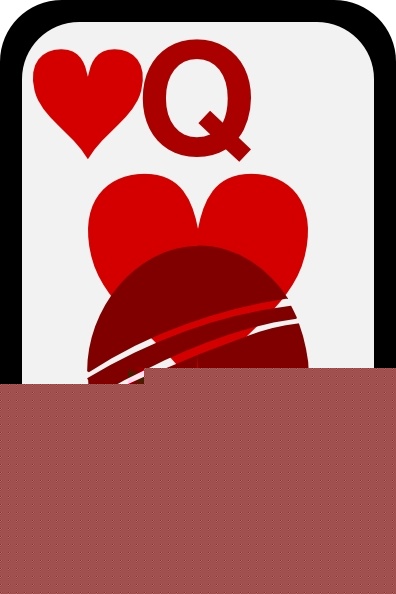 396x594 Queen Of Hearts Clip Art Free Vector In Open Office Drawing Svg