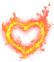 190x218 Heart In Flames T Shirt Spreadshirt