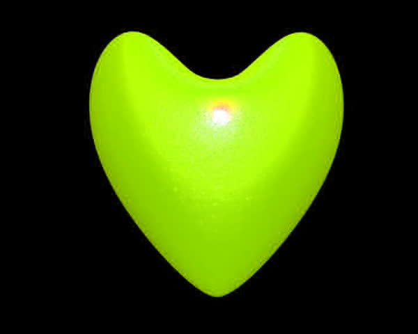 600x480 Animated Heart Drawn In Flames Stock Footage Video 20508