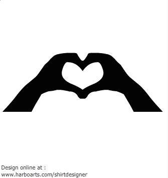 335x355 Hands Heart Clipart