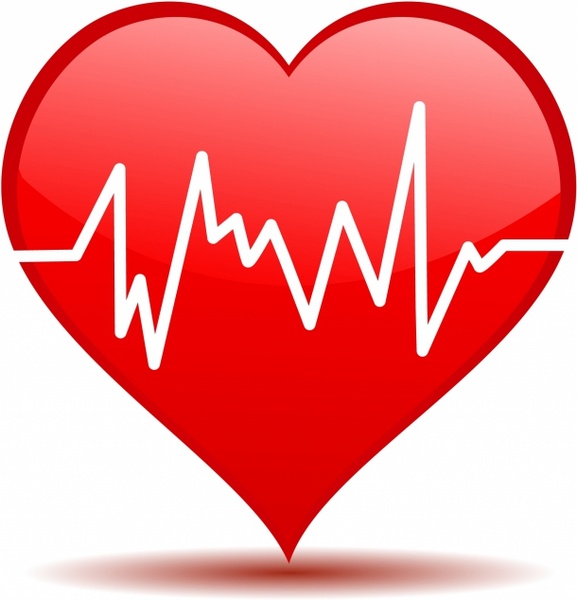 577x600 Heartbeat Clip Art Clipart