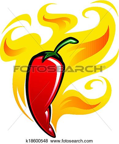 388x470 Pepper Clipart On Fire