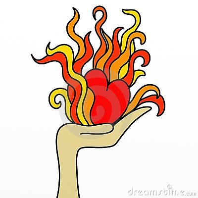 400x400 Hearts On Fire Clipart, Free Hearts On Fire Clipart