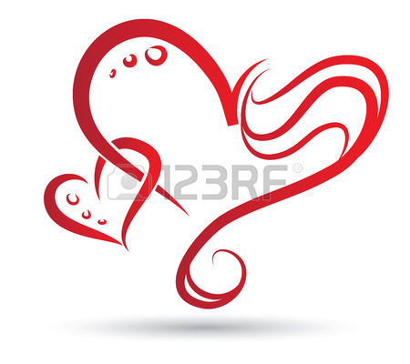 450x400 812,421 Heart Stock Vector Illustration And Royalty Free Heart Clipart