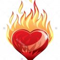125x125 Best Hd Burning Hearts Heart On Fire Pictures