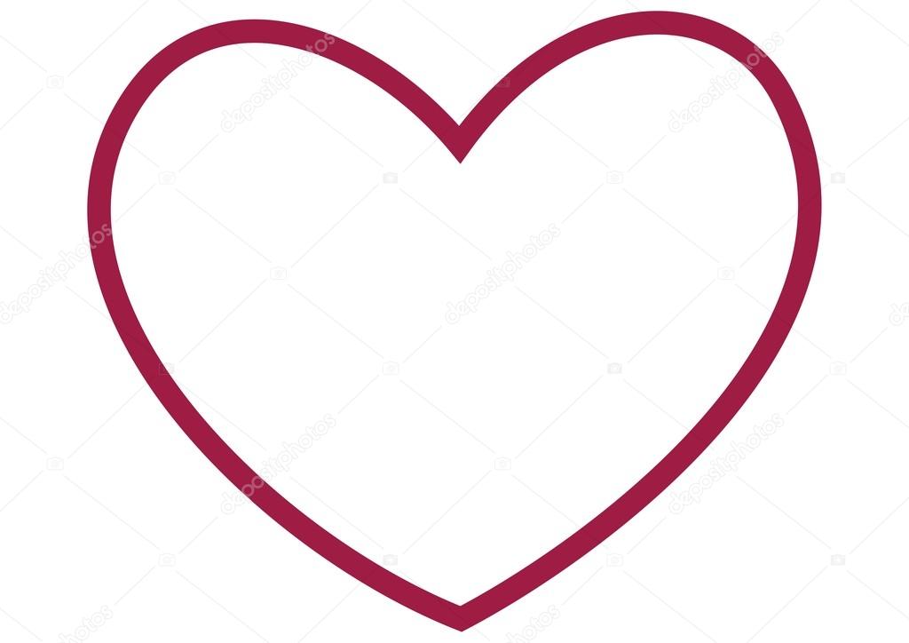 1024x724 Large Heart Outline Stock Photo Wavebreakmedia