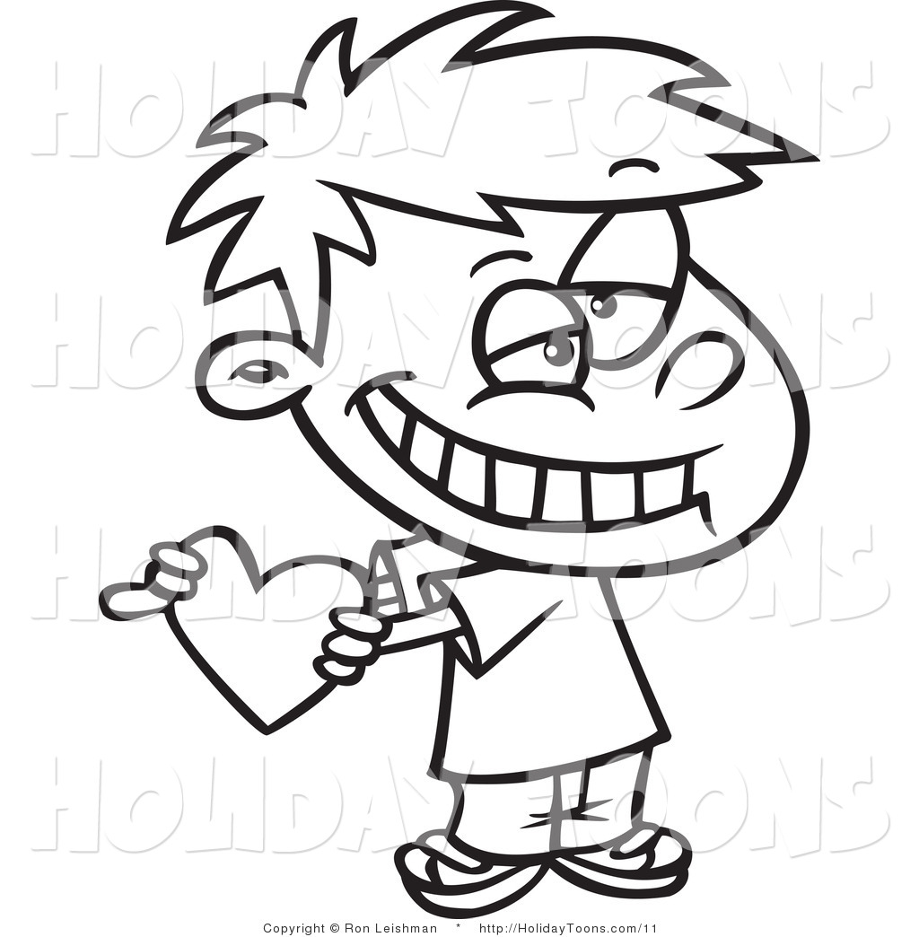 1024x1044 Royalty Free Vector Holiday Cartoon Of A Cartoon Black And White