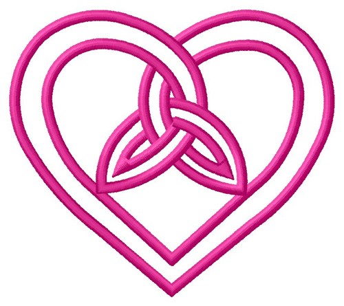 500x445 Celtic Heart Outline Embroidery Design Annthegran