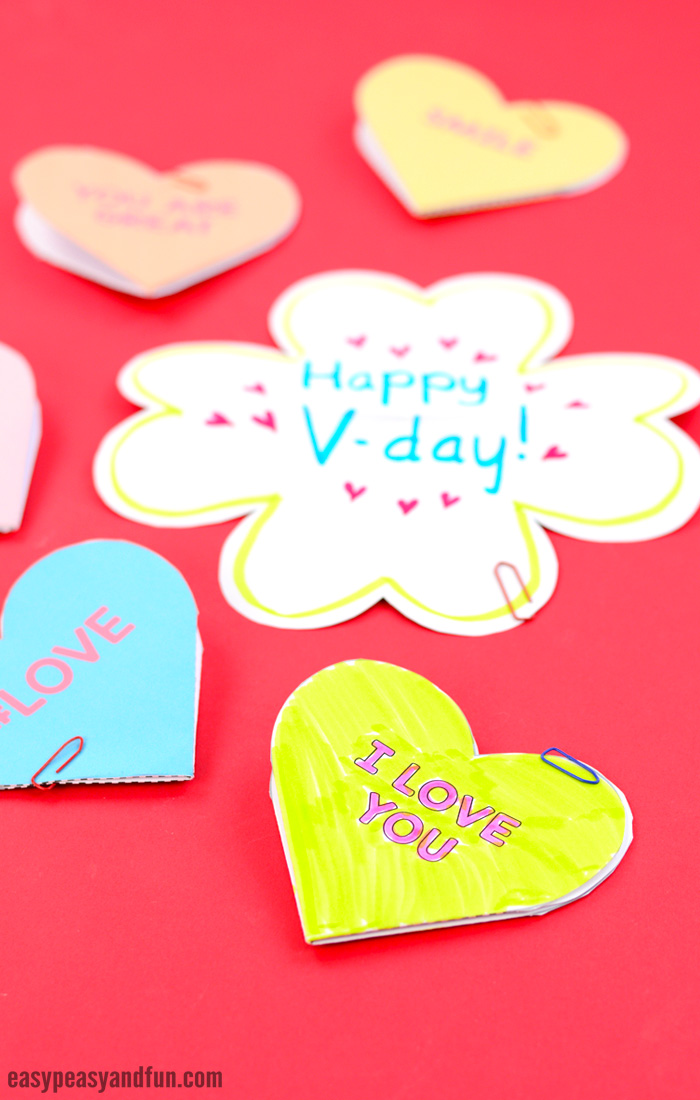 700x1100 Conversation Hearts Valentines Day Cards
