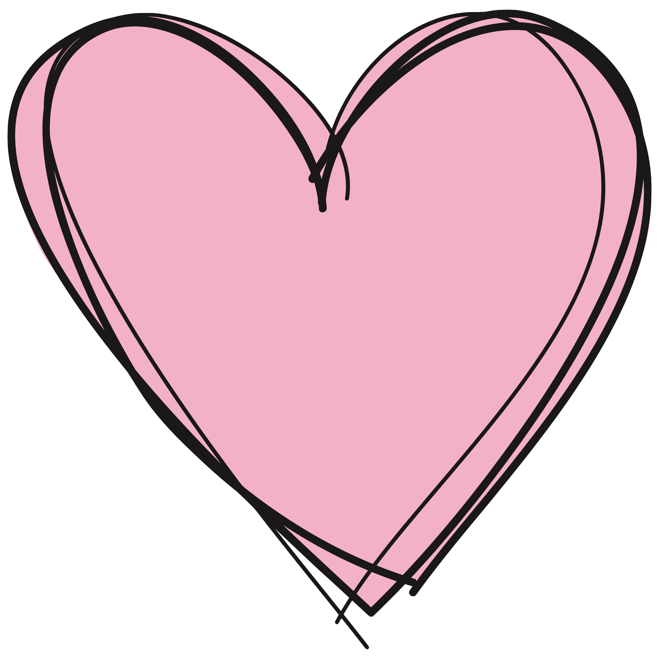 2126x2126 Drawn Hearts Png Tumblr