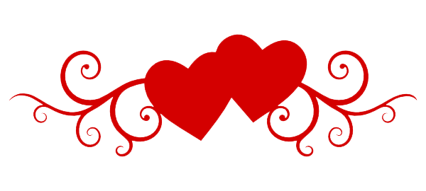 600x270 Wedding Heart Png Image Png Mart