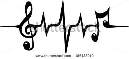 450x205 Pulse Clipart Black And White