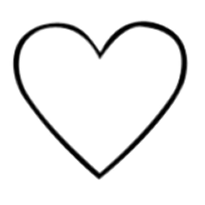 700x700 Large Heart Clipart