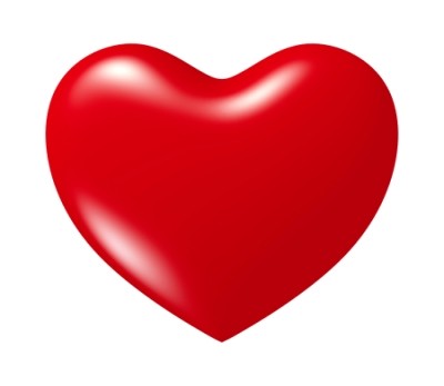 400x347 Heart Shape Clipart