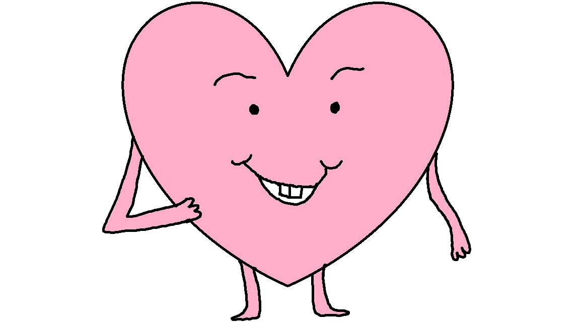 1152x648 Heart Shaped Clipart Pink