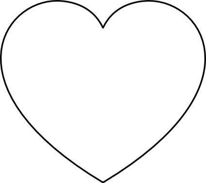 Heart Silhouette Clipart