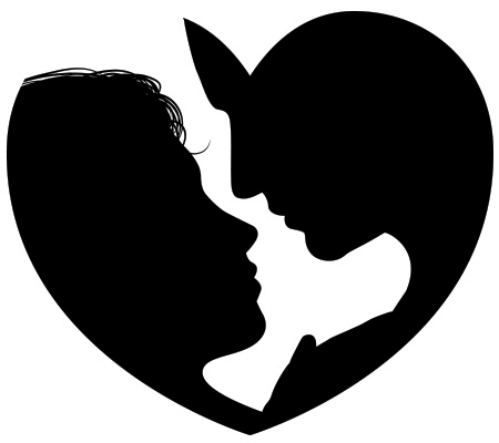 Heart Silhouette Clipart | Free download on ClipArtMag