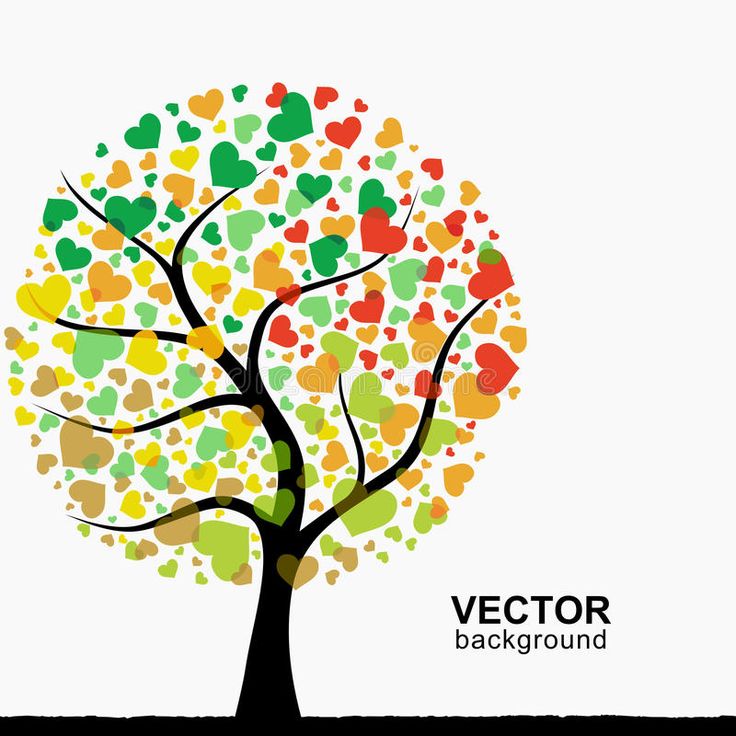 Heart Tree Clipart