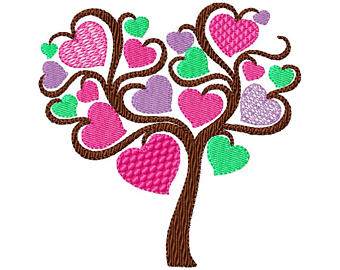 340x270 Heart Tree Etsy