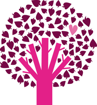 339x368 Heart Wedding Tree Free Vector Download (9,815 Free Vector)