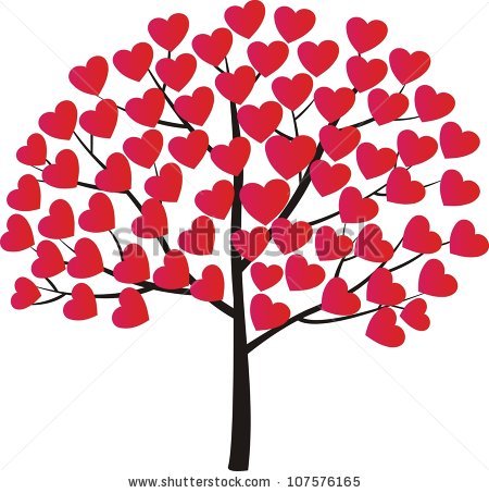 450x453 Tree Clipart Valentine