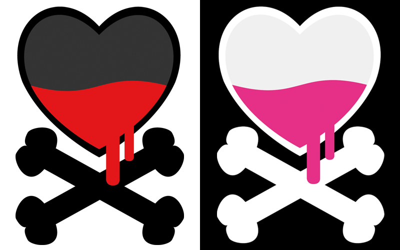 800x500 Dying Heart Vector By Vollkorndesign