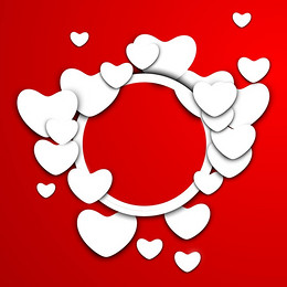 260x260 Heart Vector Background Photos, 32 Background Vectors And Psd