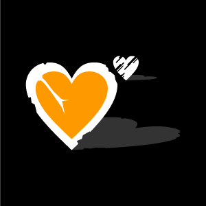 300x300 Heart Clipart