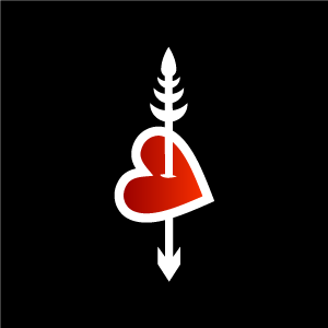 300x300 Heart Clipart