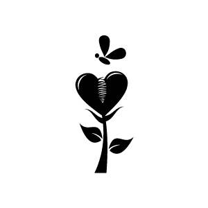 300x300 Heart Clipart