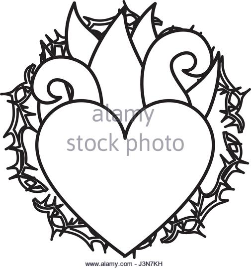 505x540 Flames Heart Stock Photos Amp Flames Heart Stock Images
