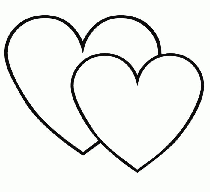 Heart With Flames Coloring Pages | Free download on ClipArtMag