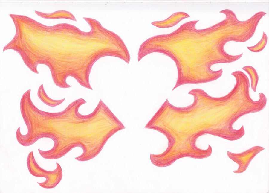 900x645 Flaming Heart By Mczlik