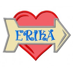 250x250 Heart In Flames Fill Embroidery Design