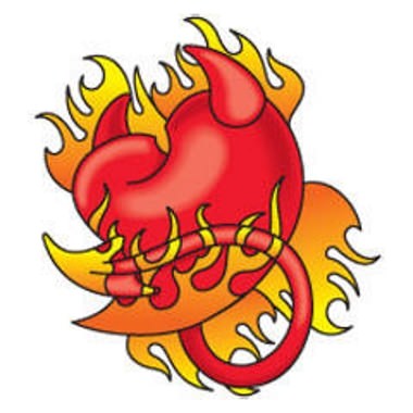 380x380 Heart With Flames 8 Pics Of Coloring Pages Of Hearts With Flames
