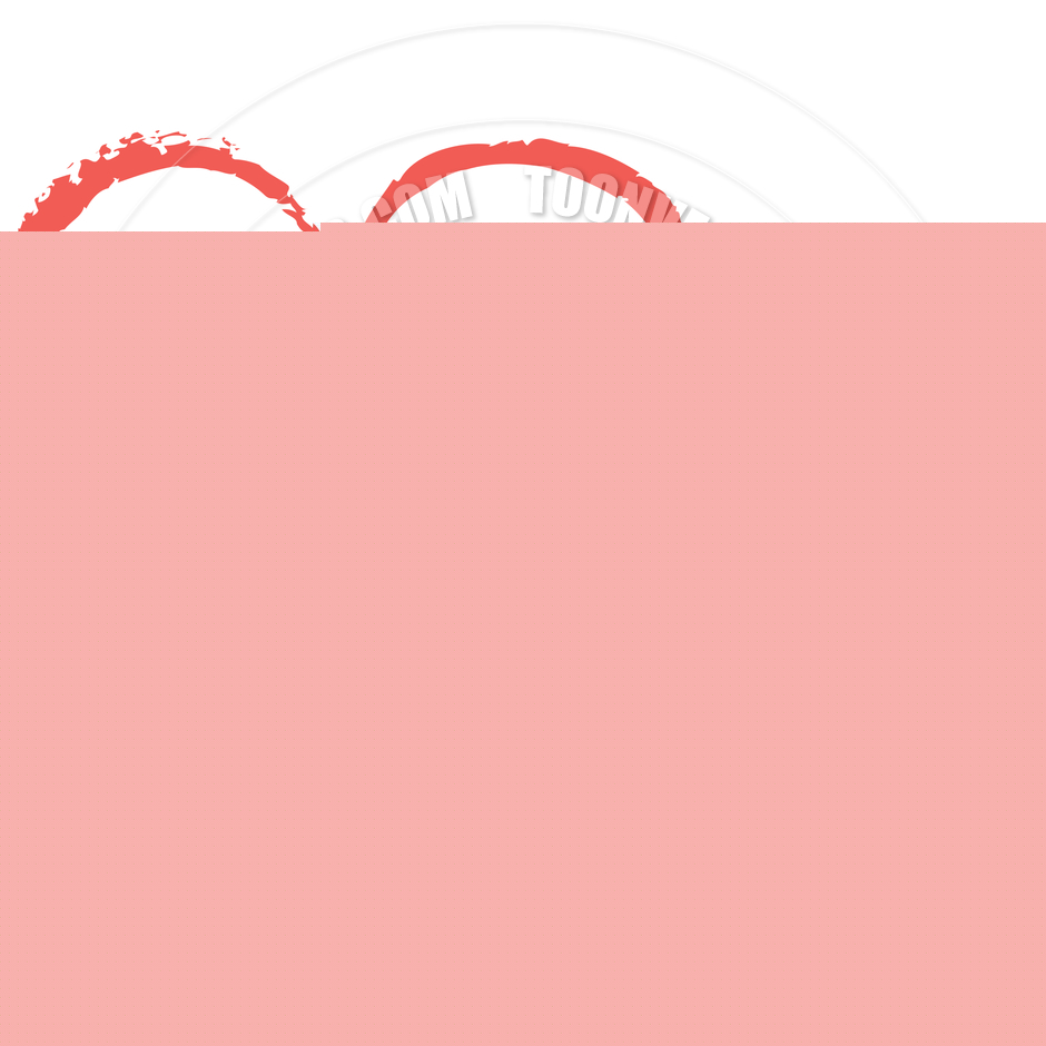 940x940 Cartoon Double Hearts Vector Illustration By Clip Art Guy Toon