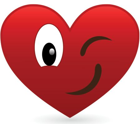 450x400 Copy And Paste Double Hearts Clipart