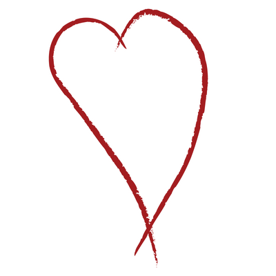 400x400 Drawn Heart Simple