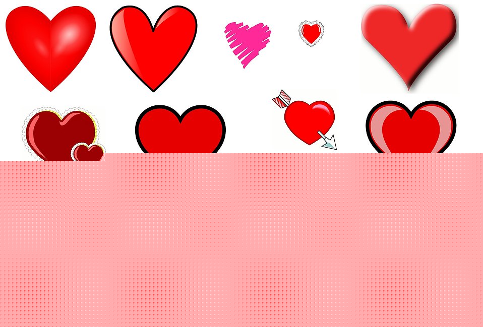 958x649 Hearts Free Stock Photo Clip Art Hearts
