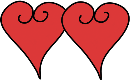 450x279 Hearts Clipart Sweetheart