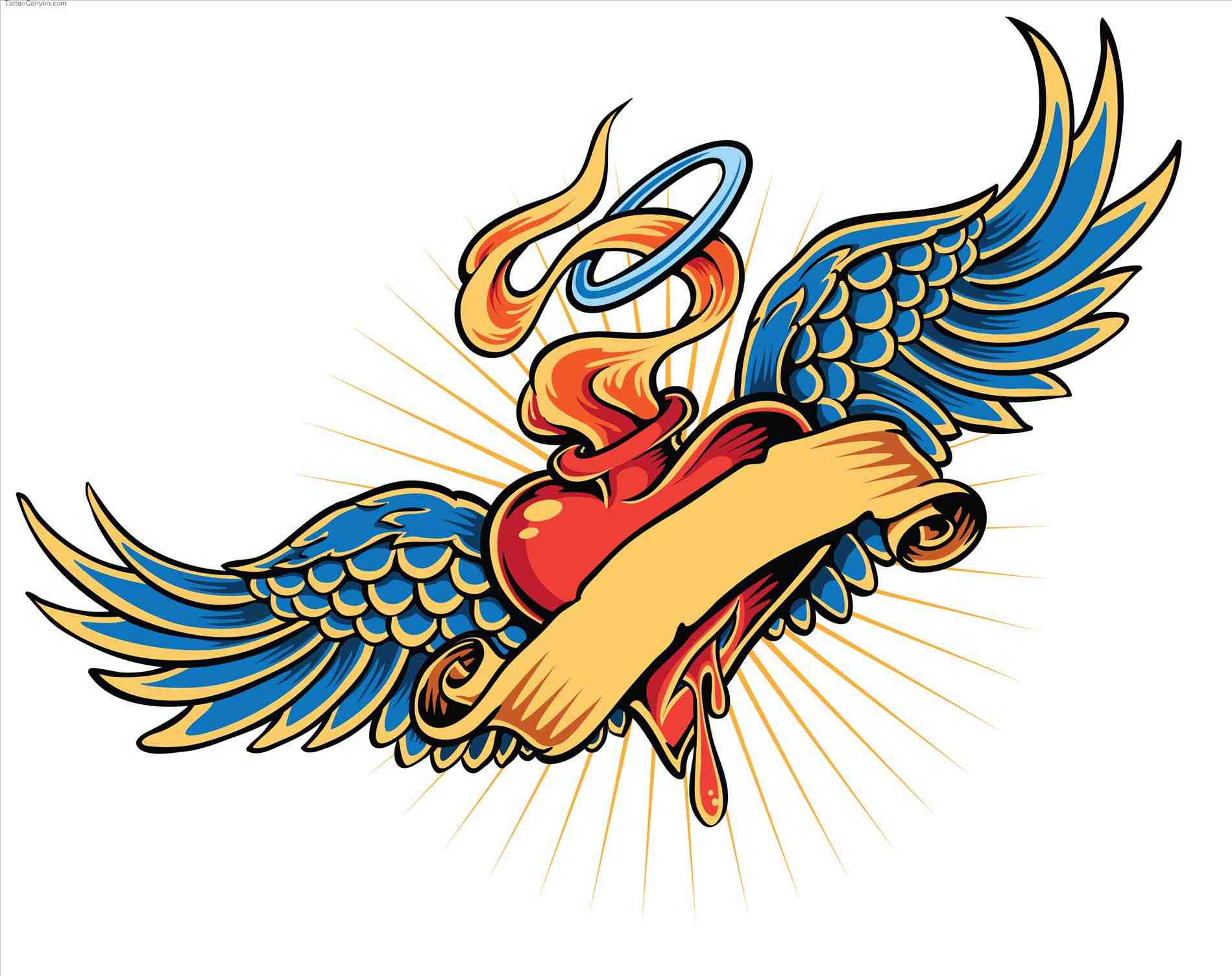 1899x1505 Clipart Drawings Of Hearts With Wings Fire Clip Art Library