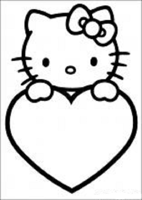 499x700 Heart Coloring Pages