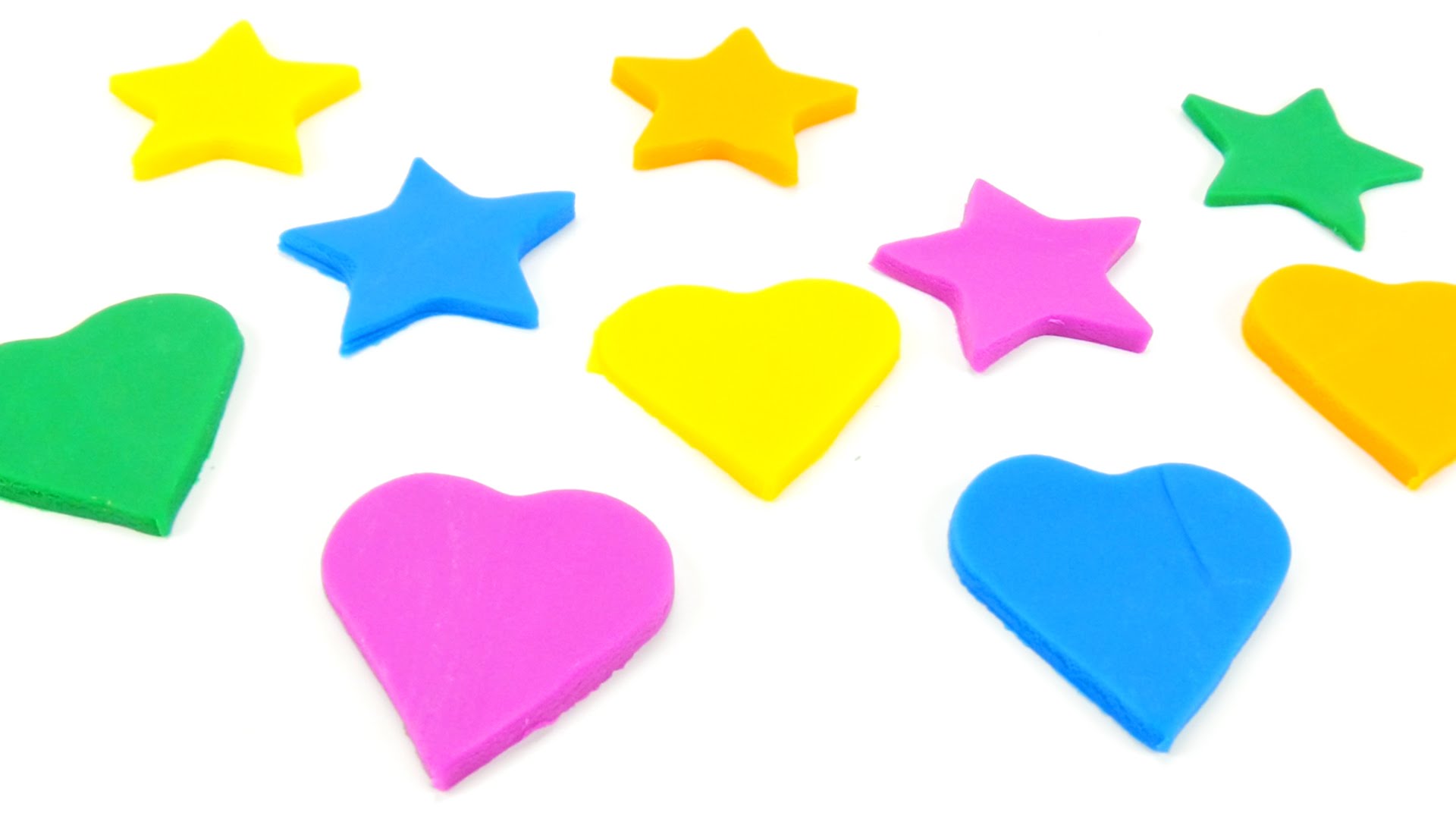 1920x1080 How To Make Play Doh Hearts Amp Stars W Plasticine! New Modeling
