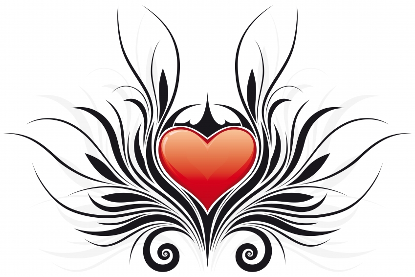 849x566 With Wings And Roses Clipart