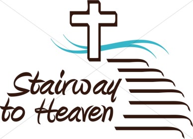 388x280 Heaven Black White Clipart