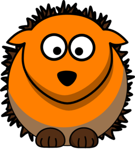 273x300 Hedgehog Clip Art