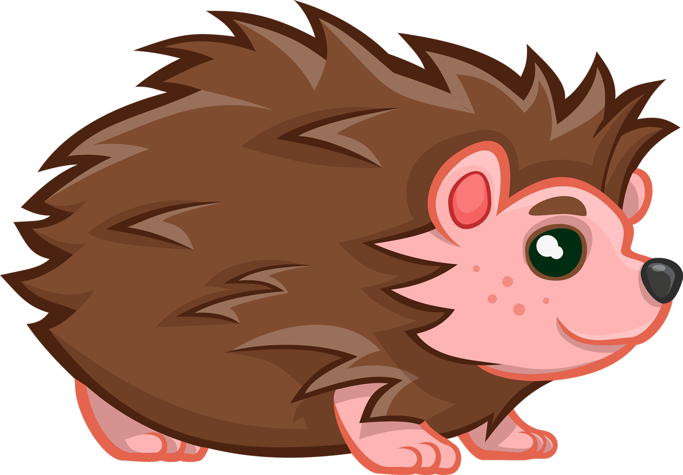 1400x975 Hedgehog Free To Use Clip Art