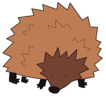 436x400 Hedgehogs And Accessories, Clipart Panda