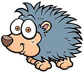 170x149 Hedgehog Vector Clip Art